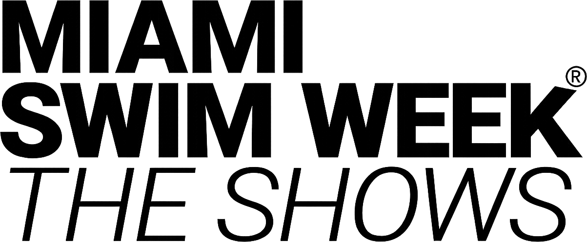 Registered Miami Swim Week®: The Shows horizontal logo in black lettering, the official mark behind the sponsorship and brand partnership program